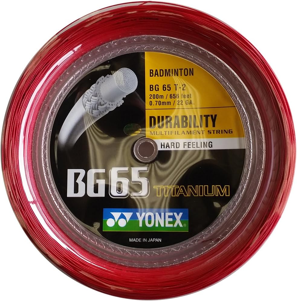 BG65TI Titanium Badminton String Coil 200M