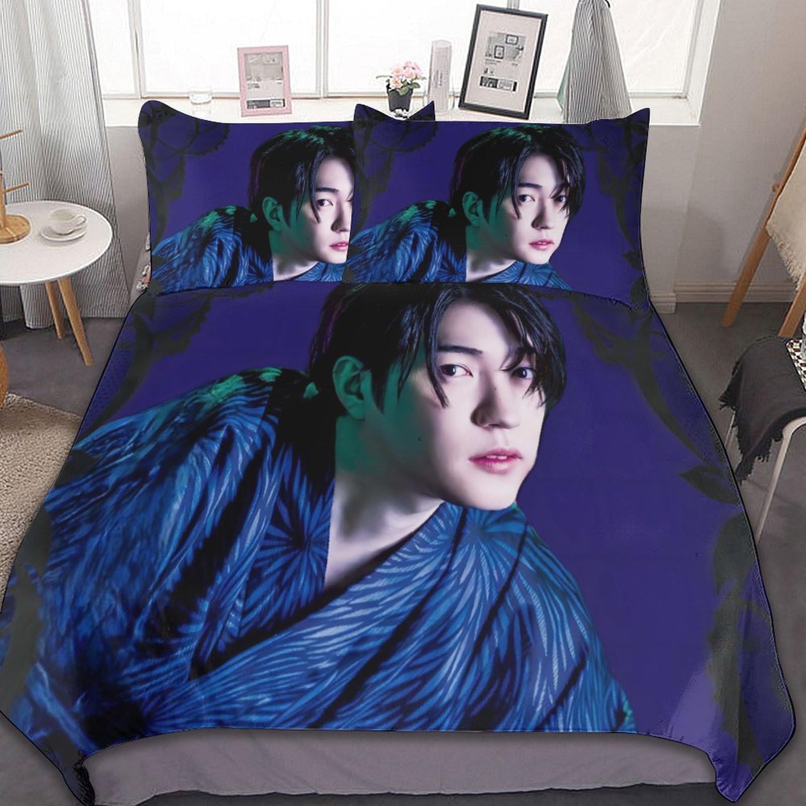 Amazon｜西畑大吾 寝具 3ピース 複数のサイズ かわいい掛け布団 枕