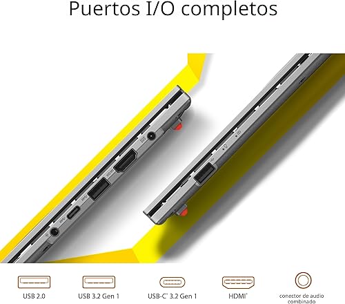 Miniatura 6 de ASUS Vivobook Go - Portátil delgado de 15.6 pulgadas, AMD Ryzen 5 7520U, 8 GB, 512 GB, Windows 11 Home, plata fría, durabilidad de grado militar,