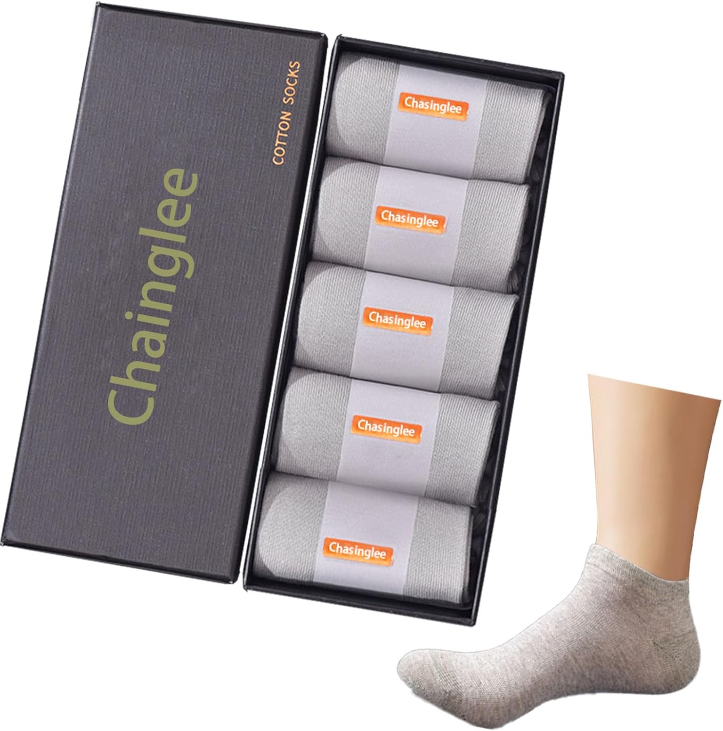 Business Black Men’s Socks,Odor...