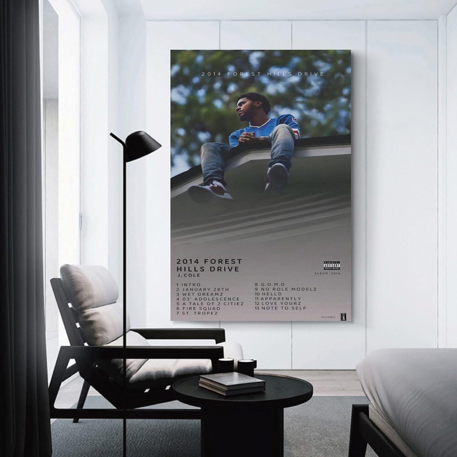 絵画 Forest Hills KGXUELING 2014 Forest Hills Drive by J. Cole Canvas Poster Wall