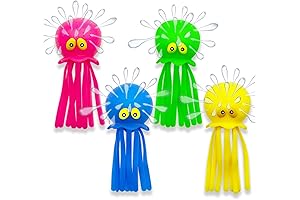 Set of 4 Autism Octopus Bath Tub Toys