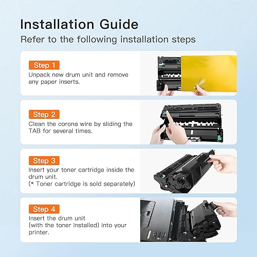Miniatura 6 de E-Z Ink Unidad de tambor de repuesto compatible para Brother DR 820 DR820 DR-820 compatible con MFC-L5900DW HL-L6200DW HL-L5100DN MFC-L5800DW