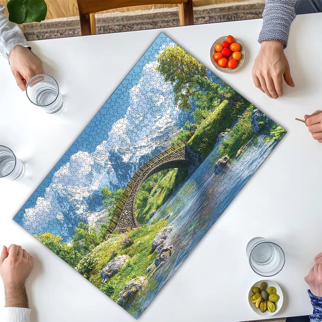 Puzzle Most Puzzle 5000 sztuk dla dorosłych, prezent dla kobiet/mężczyzn