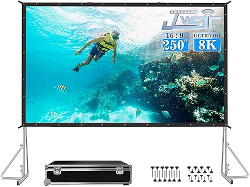 Vista 23 de Frront - Pantalla de proyector y pantalla de proyección de doble tamaño Front Projection