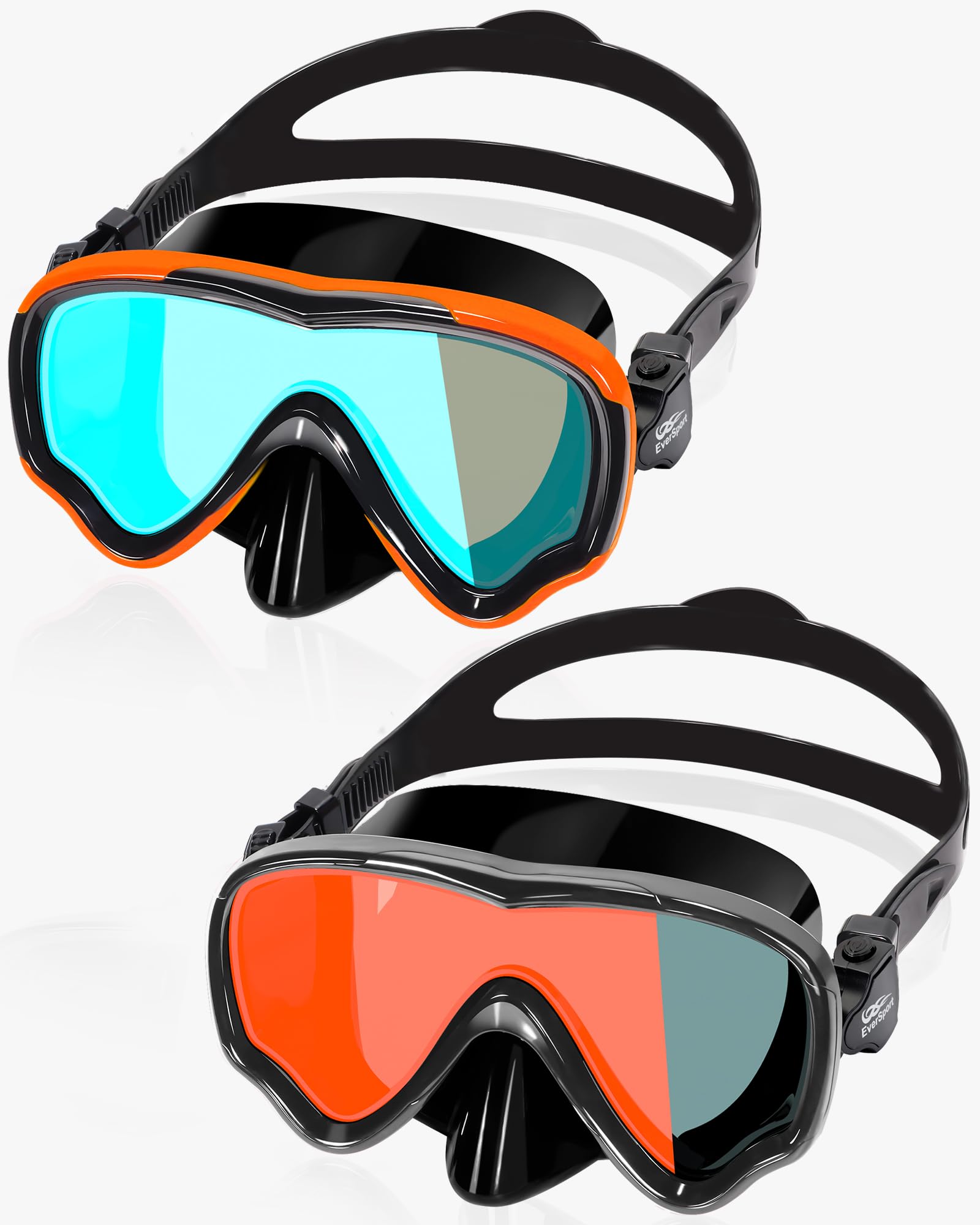 EverSport 2 Packs Swim Goggles Adult - water sports | Mubboo