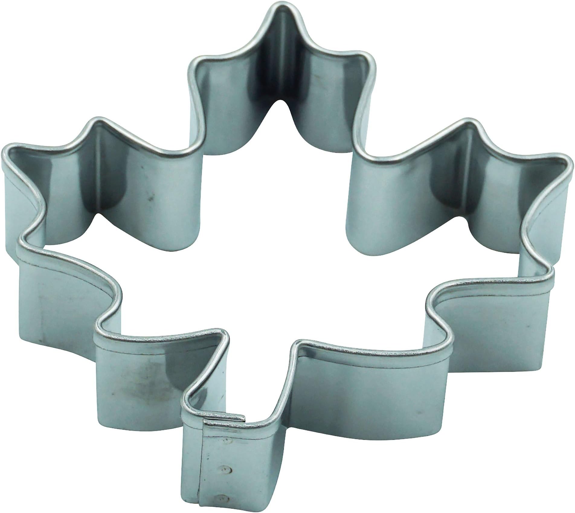 maple leaf cookie cutter, 5 cm, stainless steel