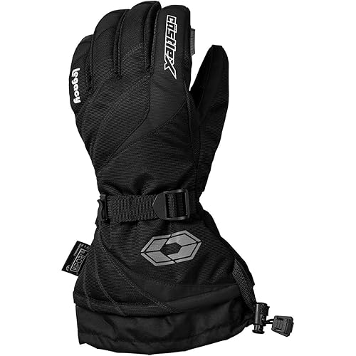 Castle X Women's Legacy Glove in Black/Black, Size Large