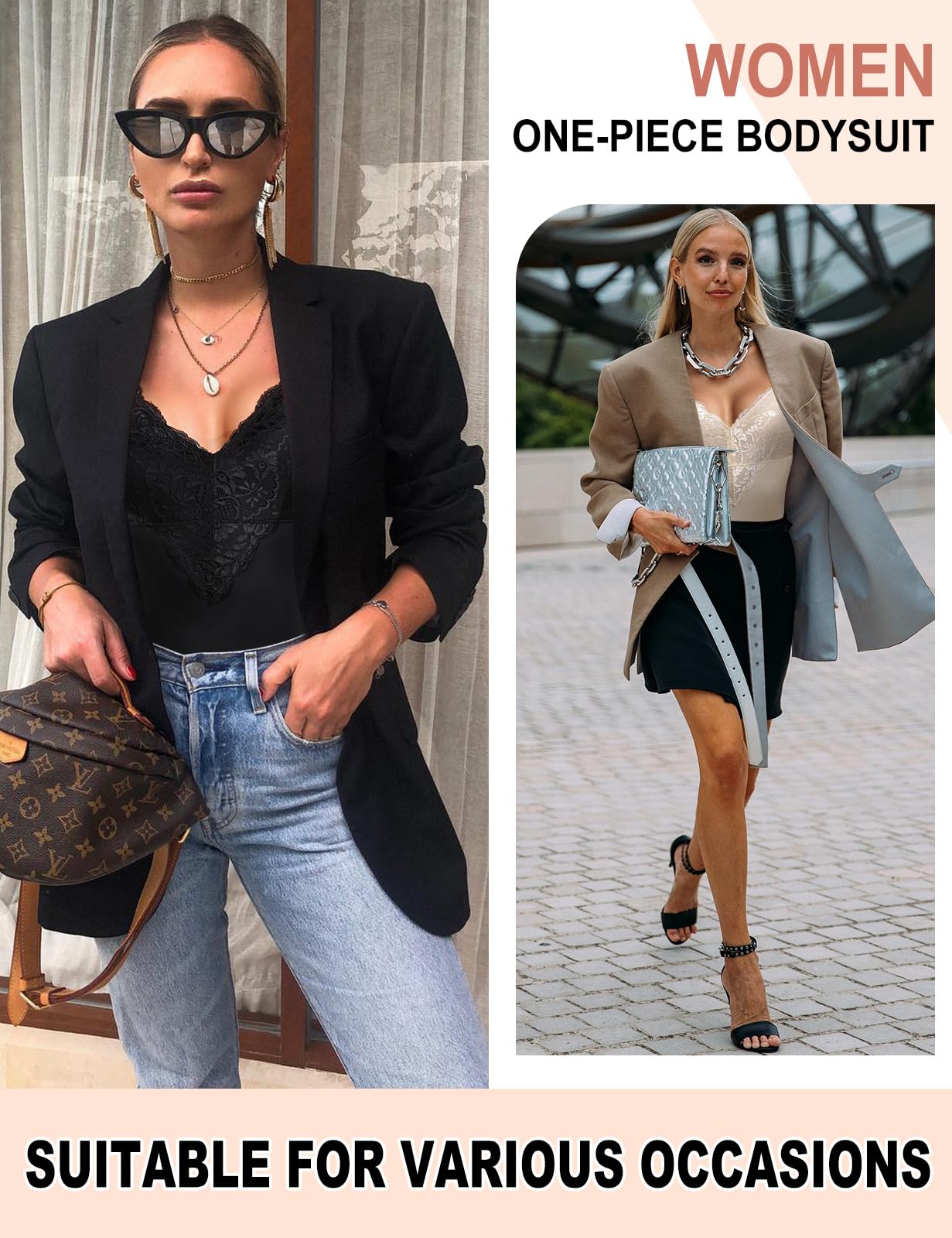 Damskie body modelujące brzuch wyszczuplające niewidoczne body modelujące dekolt w serek regulowane ramiączka wyszczuplający gorset spaghetti pasek koronkowa bielizna