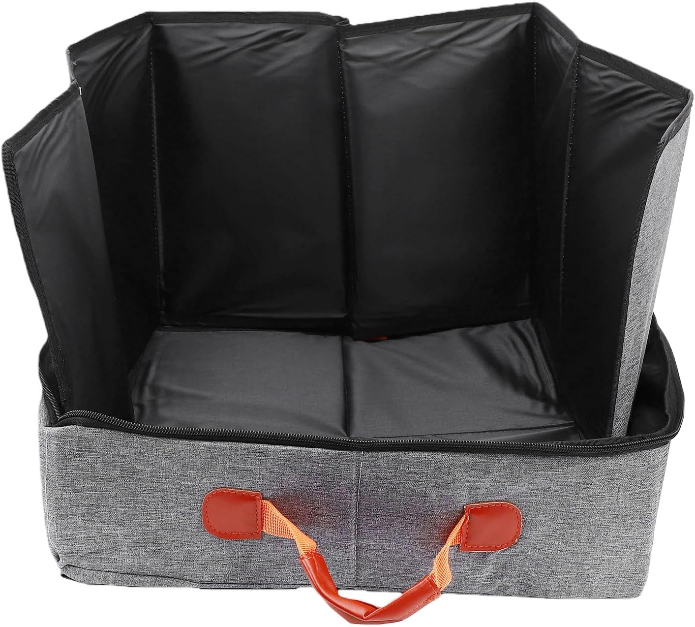 Diydeg Cat Litter Box, Foldable Waterproofing Reinforced Design Cat Box with Lid Diaper Style Cover, Portable Abrasion Proof Polyester Travel Litter for Travel Home Use