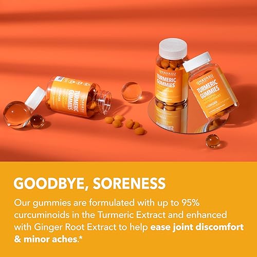 Miniatura 5 de Gomitas de cúrcuma y jengibre + gotas líquidas de raíz de ortiga orgánica  Metabolismo, próstata, articulaciones e inmune  Sin OMG y sin gluten  60