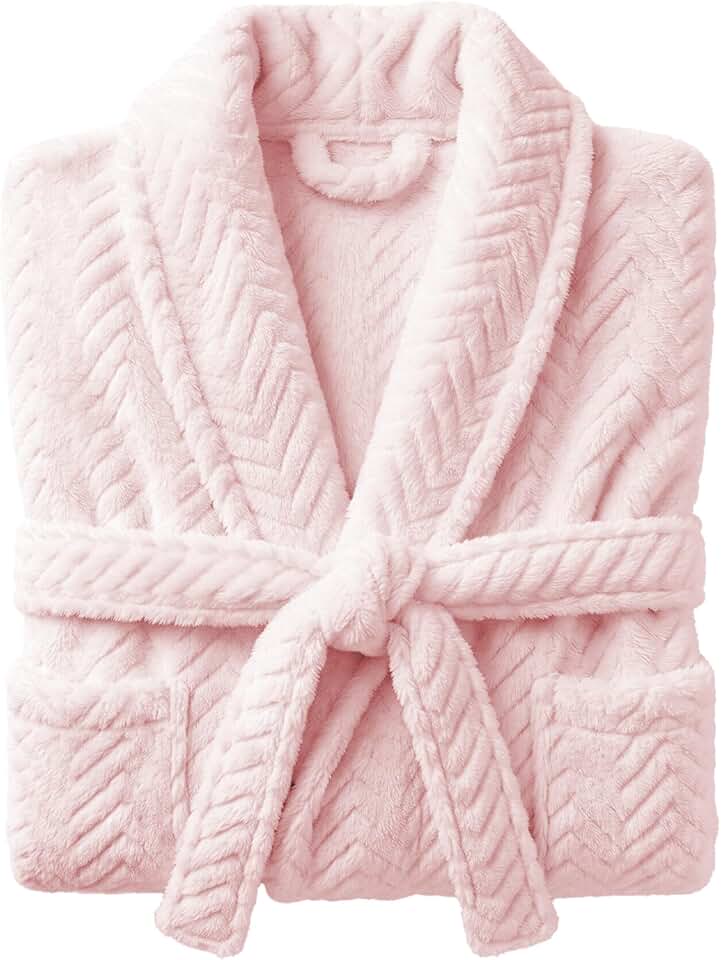 WOLFF - Roupão Feminino Cloud GG Rosa Microfibra