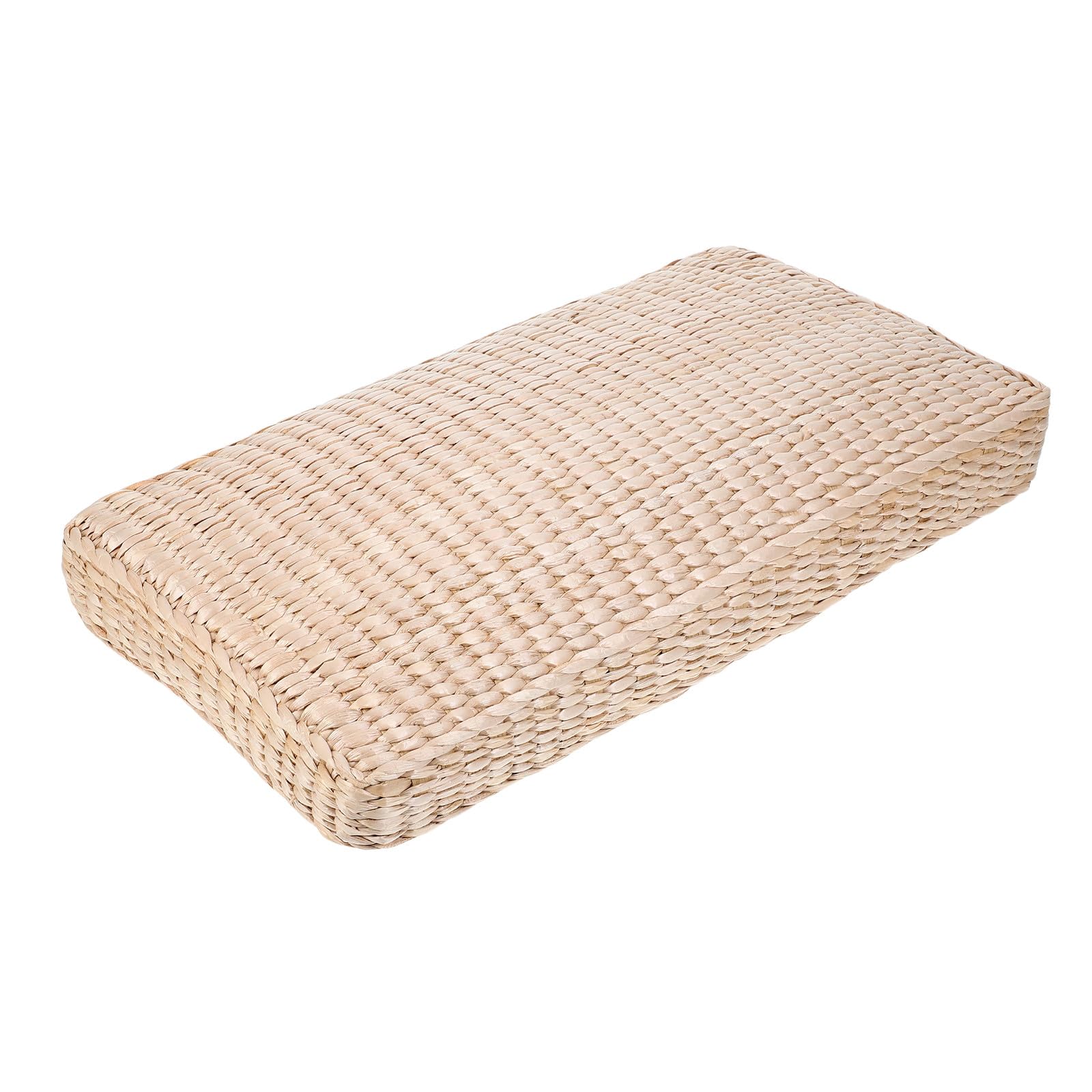 Oreiller cervical paille tressée pour soulager la nuque et dormir au frais
