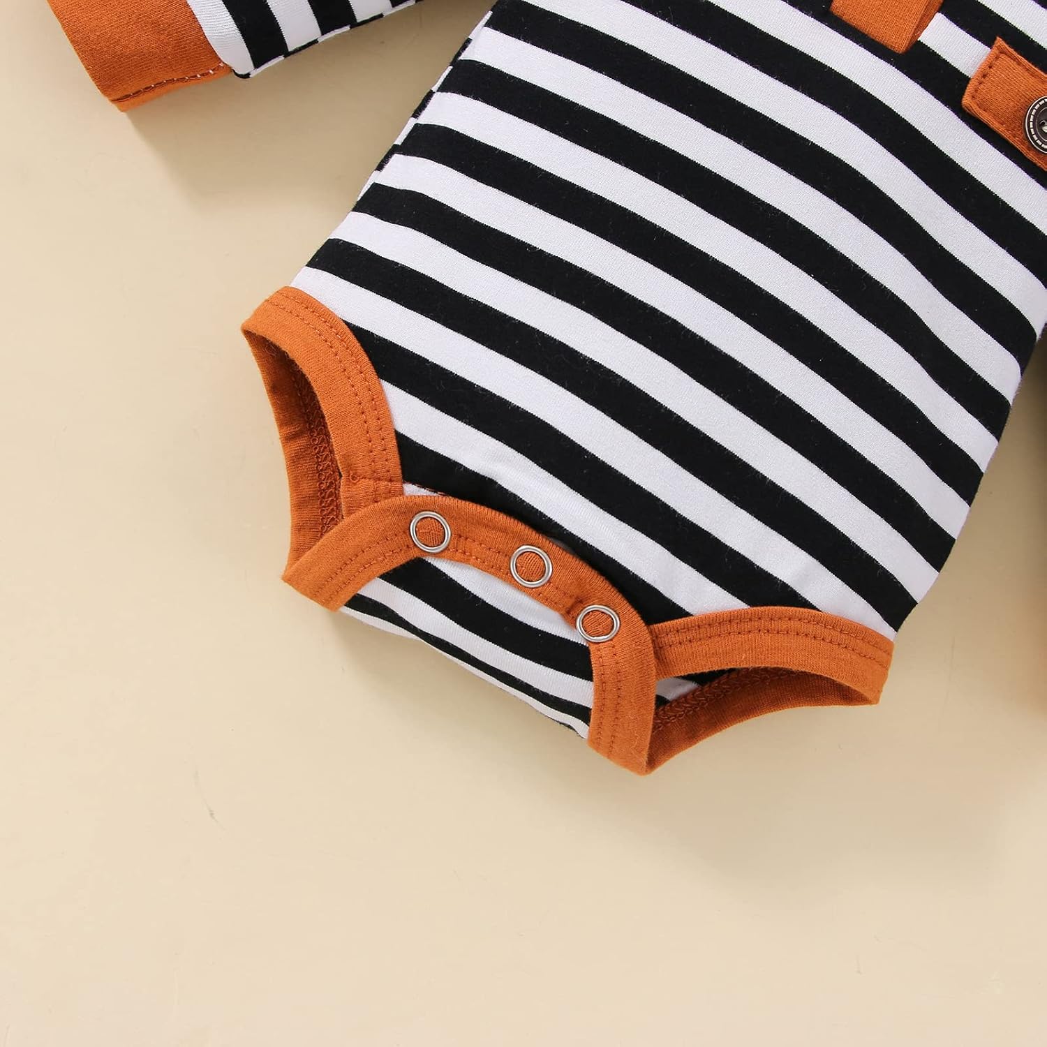 VINUOKER Newborn Baby boy clothes Preemie outfit long Sleeve Cotton Pants Sets Infant Fall Winter Clothes - Image 5