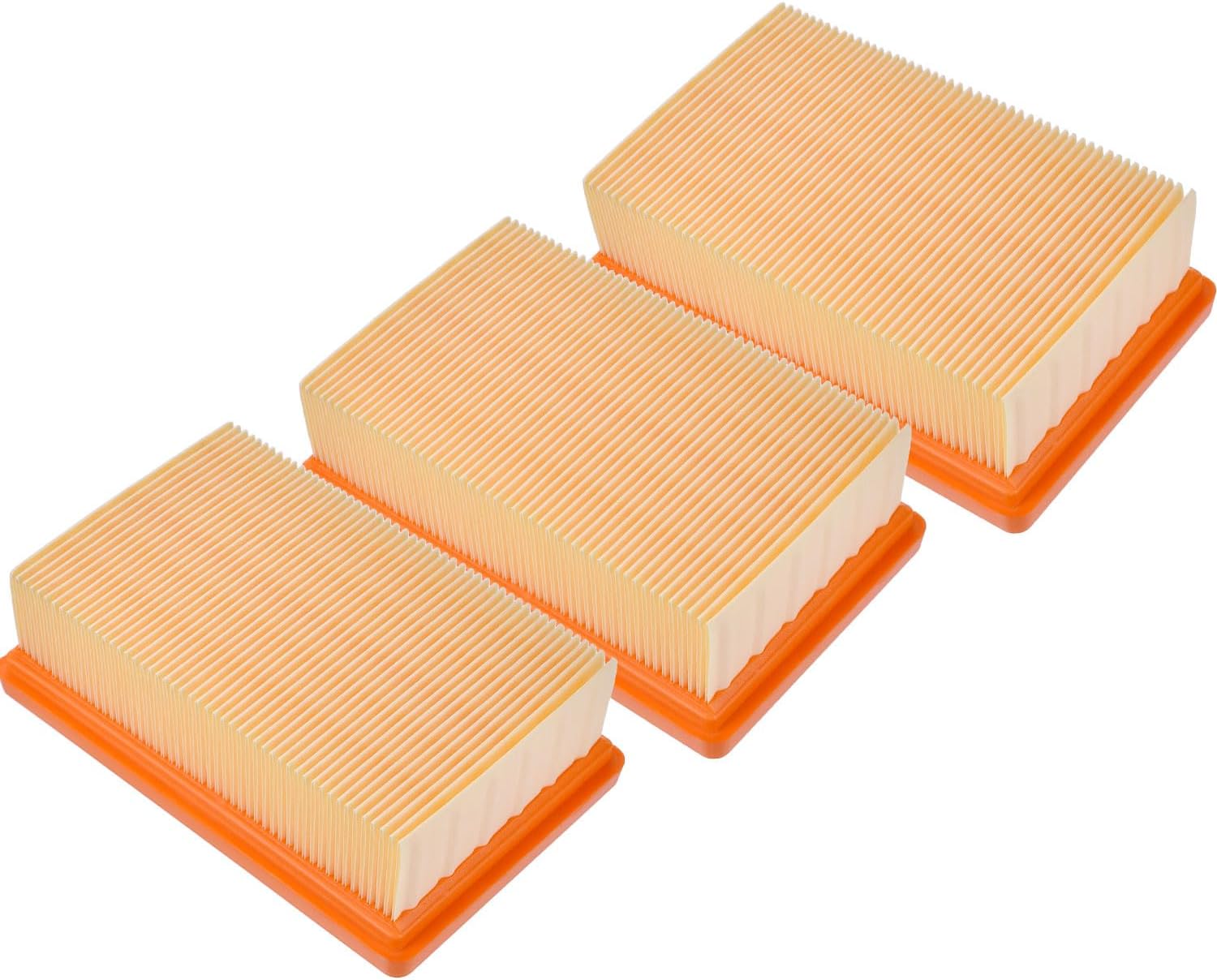 Trade-Shop Filtro Pieghevole Piatto Compatibile Con Kärcher NT - Foto 11