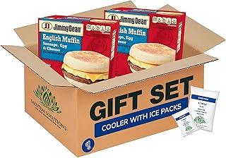 Salutem Vita – Sausage Egg Cheese English Muffin Sandwich Breakfast Gift Set – Pack of 2