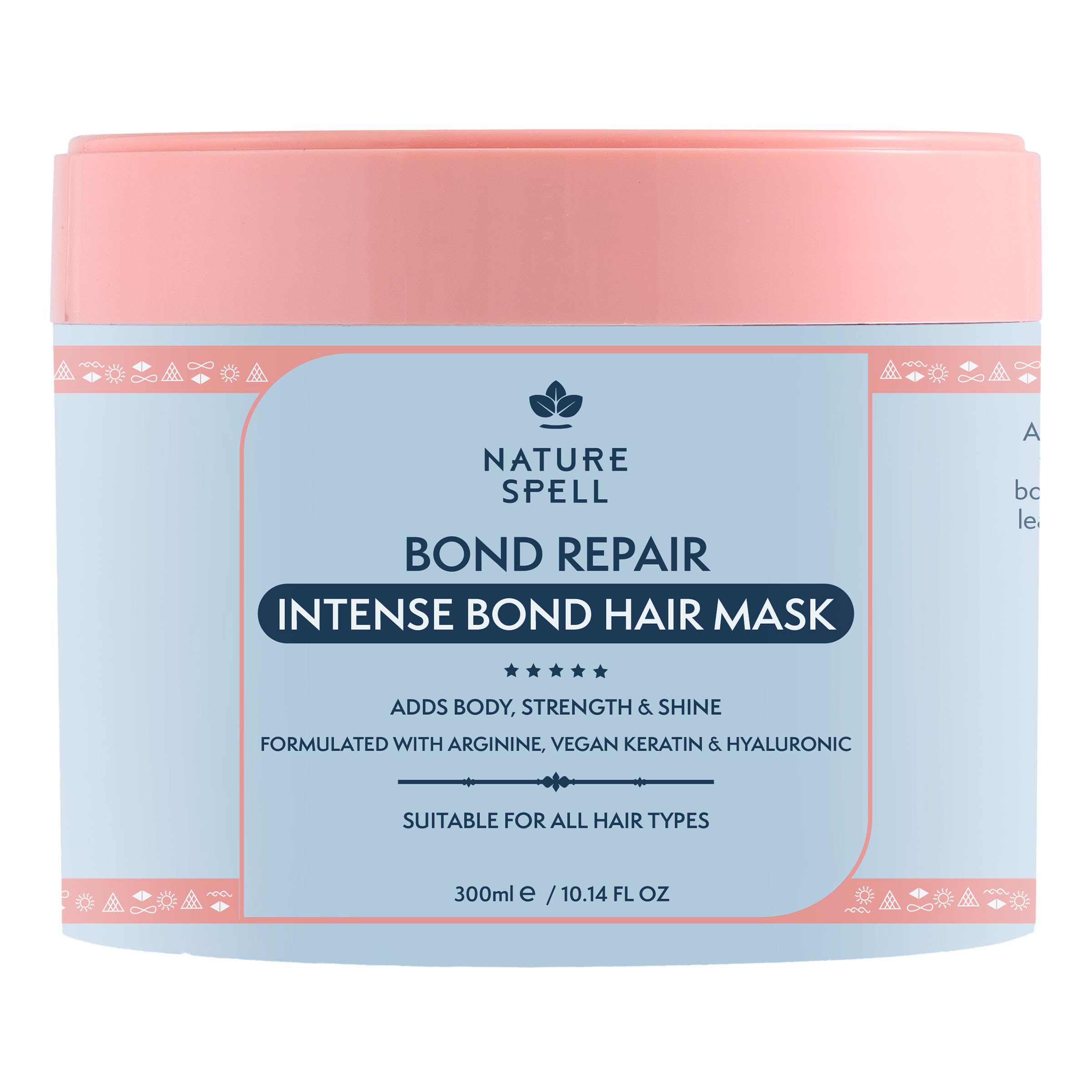 Bond Repair Mask for Dry & Damaged Hair, Sulfate & Paraben Free, Moisturizes & Nourishes, Hydrates & Softens, Color Safe, For All Hair Types, Vegan, 10.14 fl oz