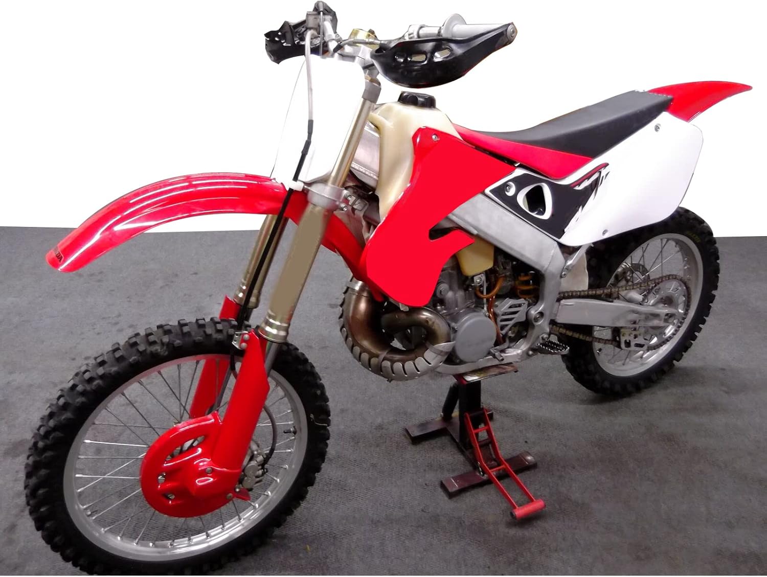 ECOTRIC Red Plastic Kit Bodywork Compatible With 1997 1998 1999 CR250 CR250R Honda