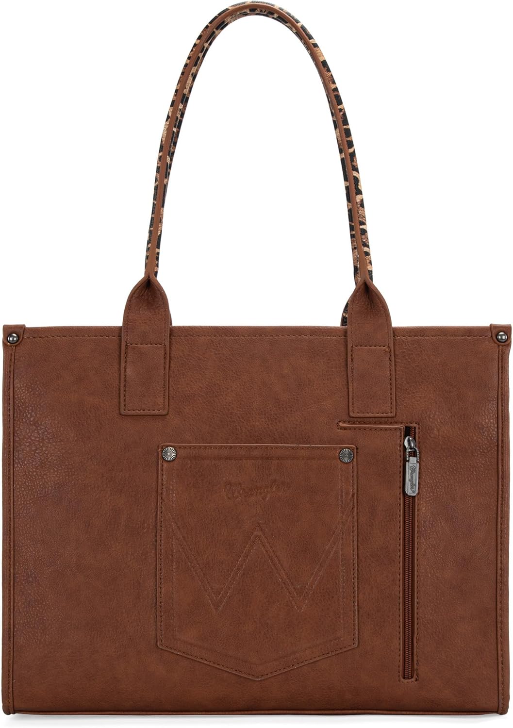 Montana West × Wrangler Tote Bag for Women Western Cow Print Purse Designer Top Handle Handbags - Image 4