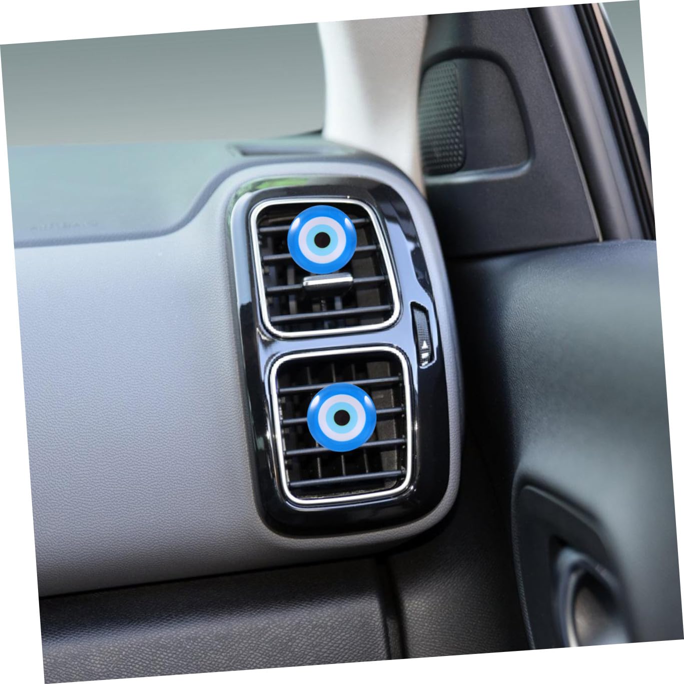 SOLUSTRE 18pezzi Clip Diffusore Per Auto Con Design Occhio Maligno Piccole Clip Per Bocchetta Aria Decorazione Creativa Per Auto Ufficio e Casa