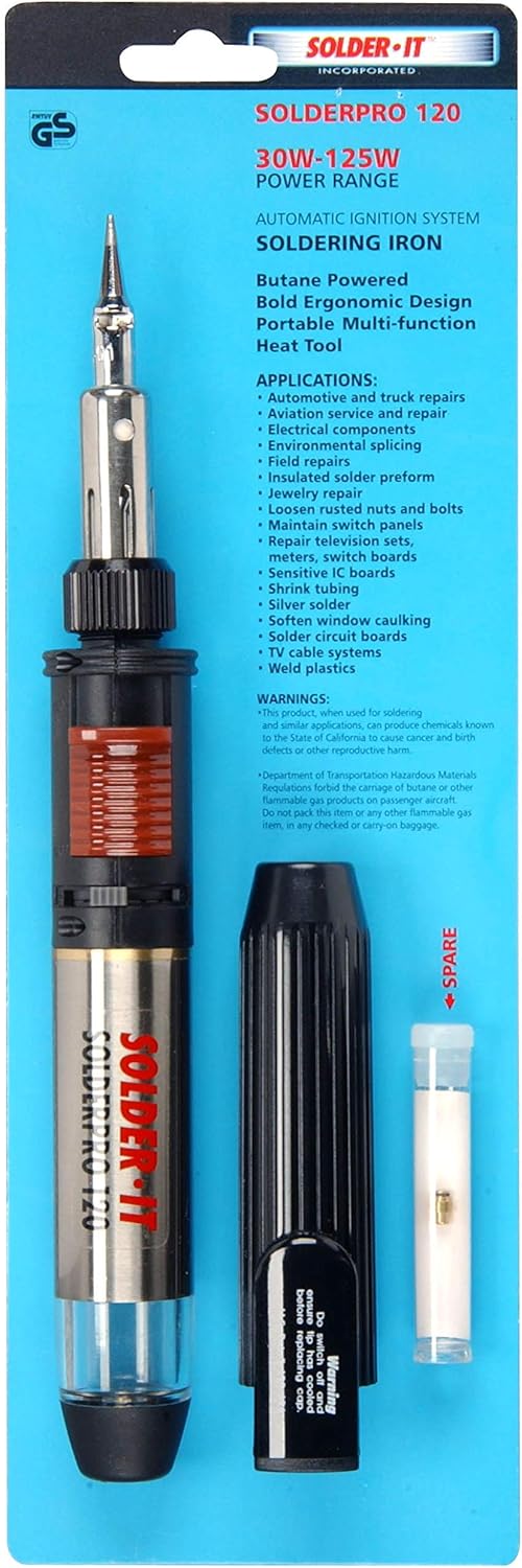 Solder It PRO-120 Automatic Ignition Portable Multi-Function Heat Tool