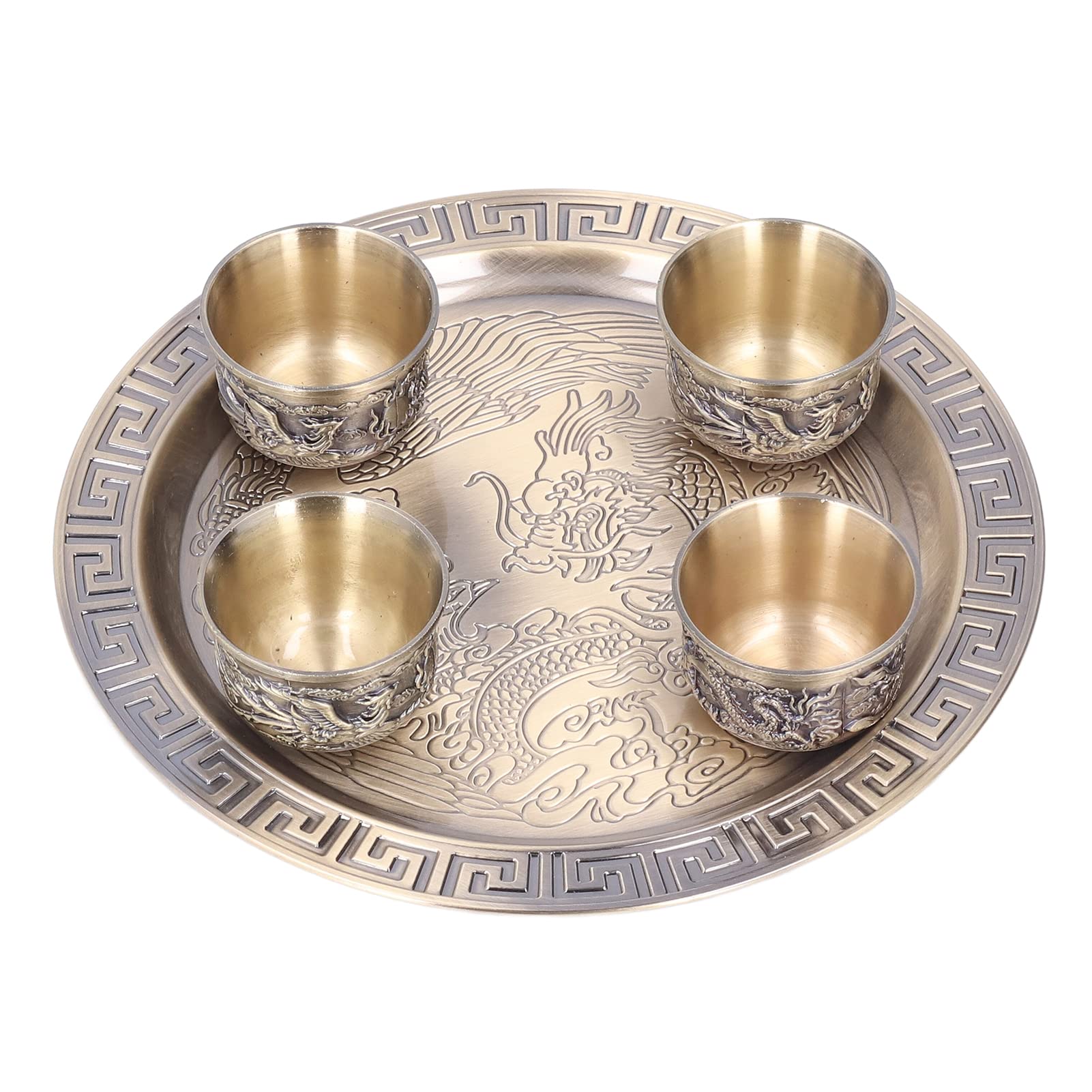 Set Teiera Marocchina Set Da Tè Marocchino Vintage Con Dragon