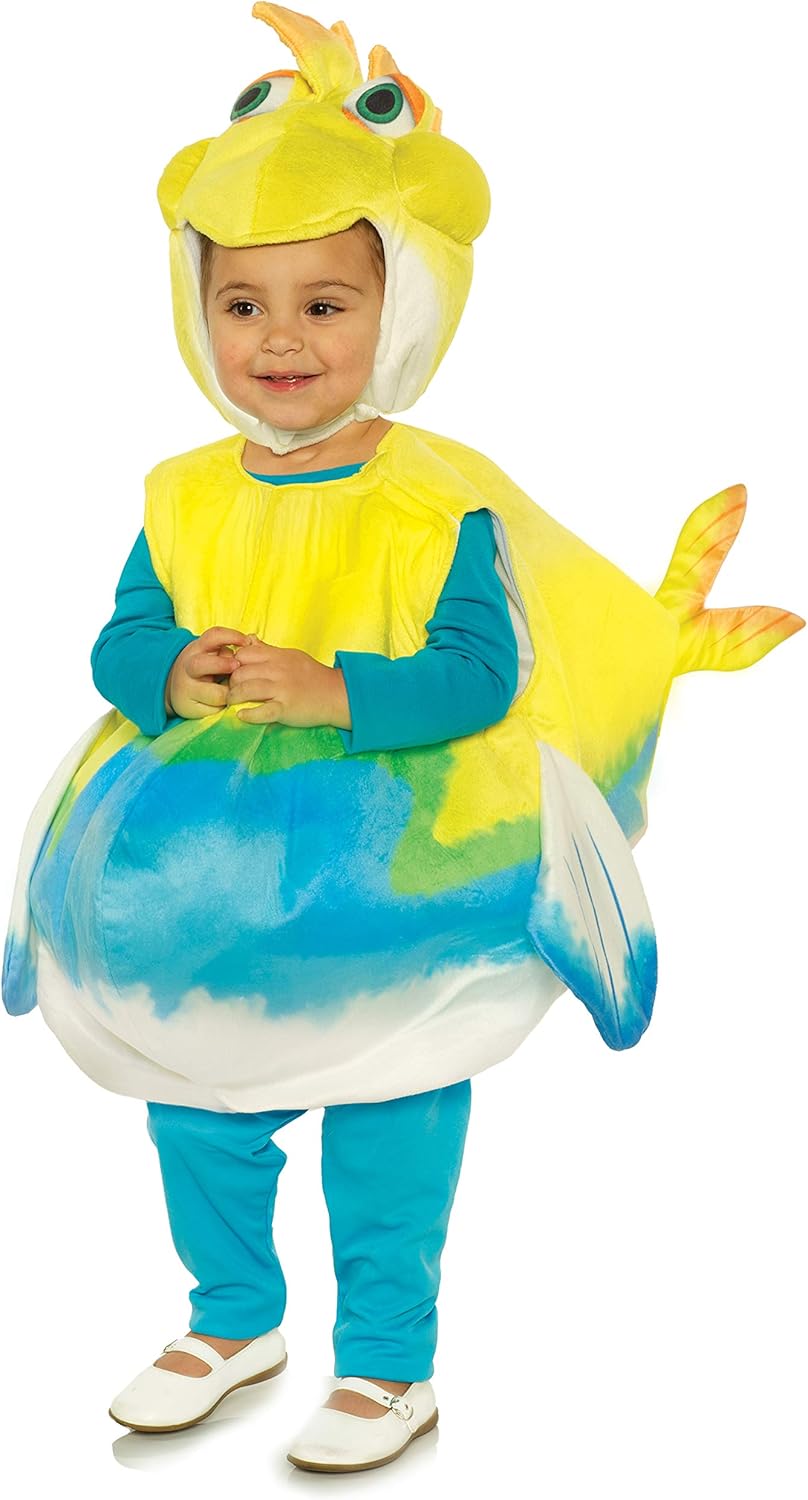 Underwraps Kid's Splash and Bubbles Splash Toddler's Costume Childrens Costume, Blue, Extra