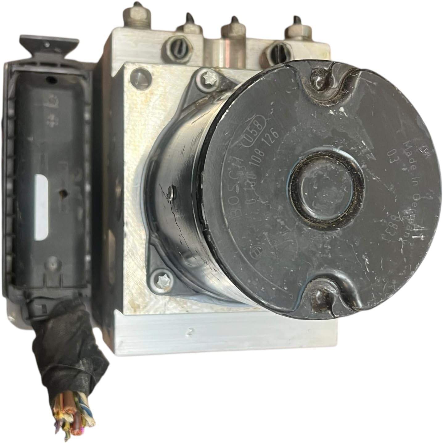 2008-2009-2010 COMPATIBLE WITH BMW 550i 535i ABS Antilock brake pump module 0 265 960 327 Used May Needs To Be Programmed