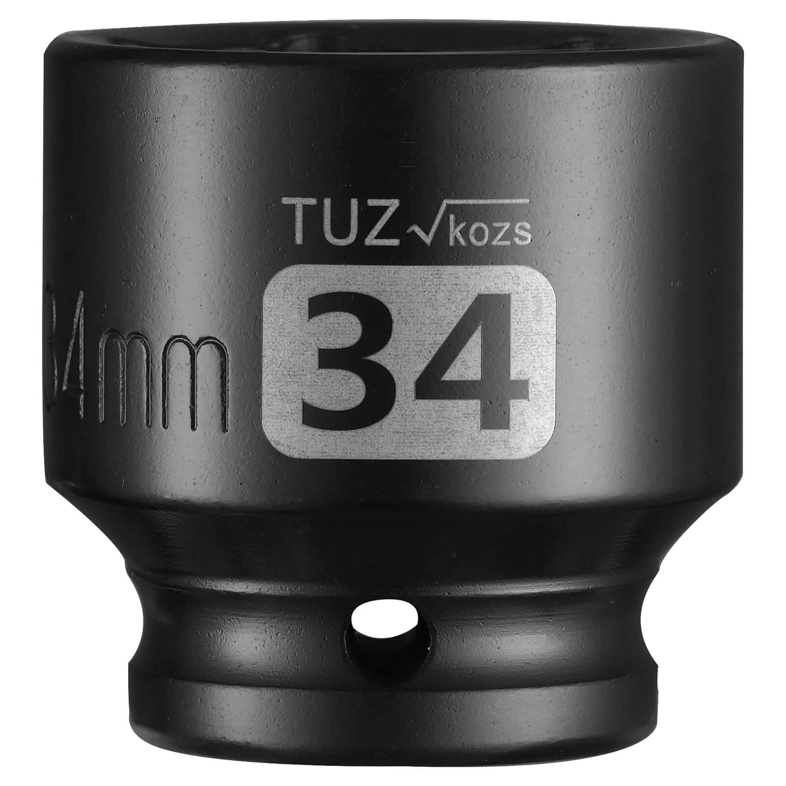 1/2 Inch Drive 34mm Shalllow Metric 6 Point CR-MO Impact Socket