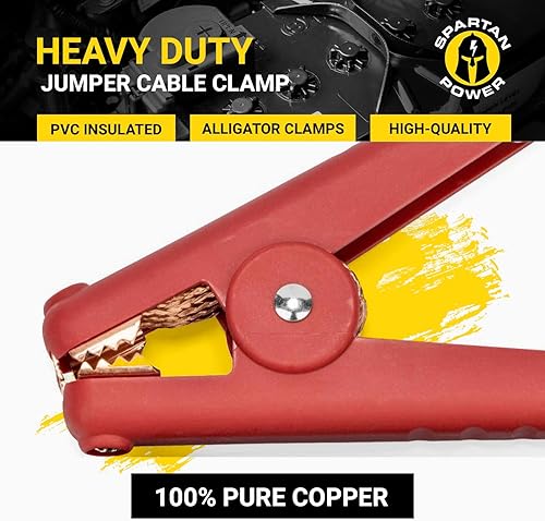 Miniatura 3 de Spartan Power - Pinzas de repuesto para cables pasa-corriente de batería alta resistencia