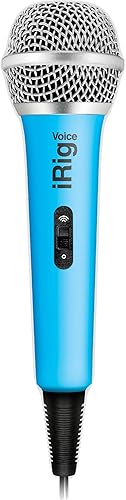 Multimedia 03-90042 iRig Voice Mikrofon fA r iOS Android blau