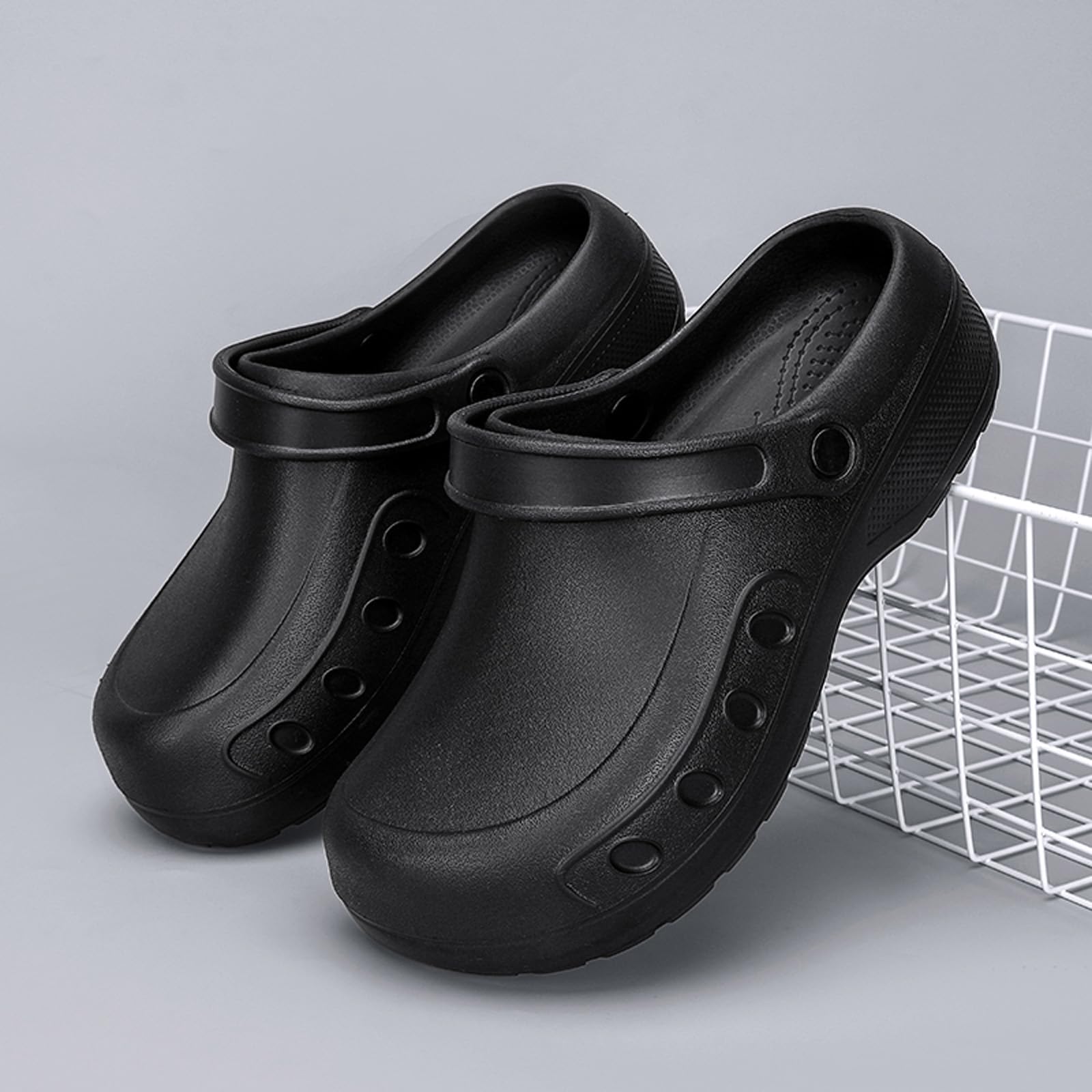 CERYTHRINA Zoccoli da giardino impermeabili per uomo donna: antiscivolo resistente all'olio scarpe da cucina - scarpe da lavoro per cucina giardino ristorante ospedale