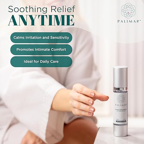 Miniatura 2 de Gel de cuidado íntimo con ácido hialurónico, lubricante femenino de equilibrio de pH, inodoro, calmante de 1.7 fl oz, gel de equilibrio de pH, no