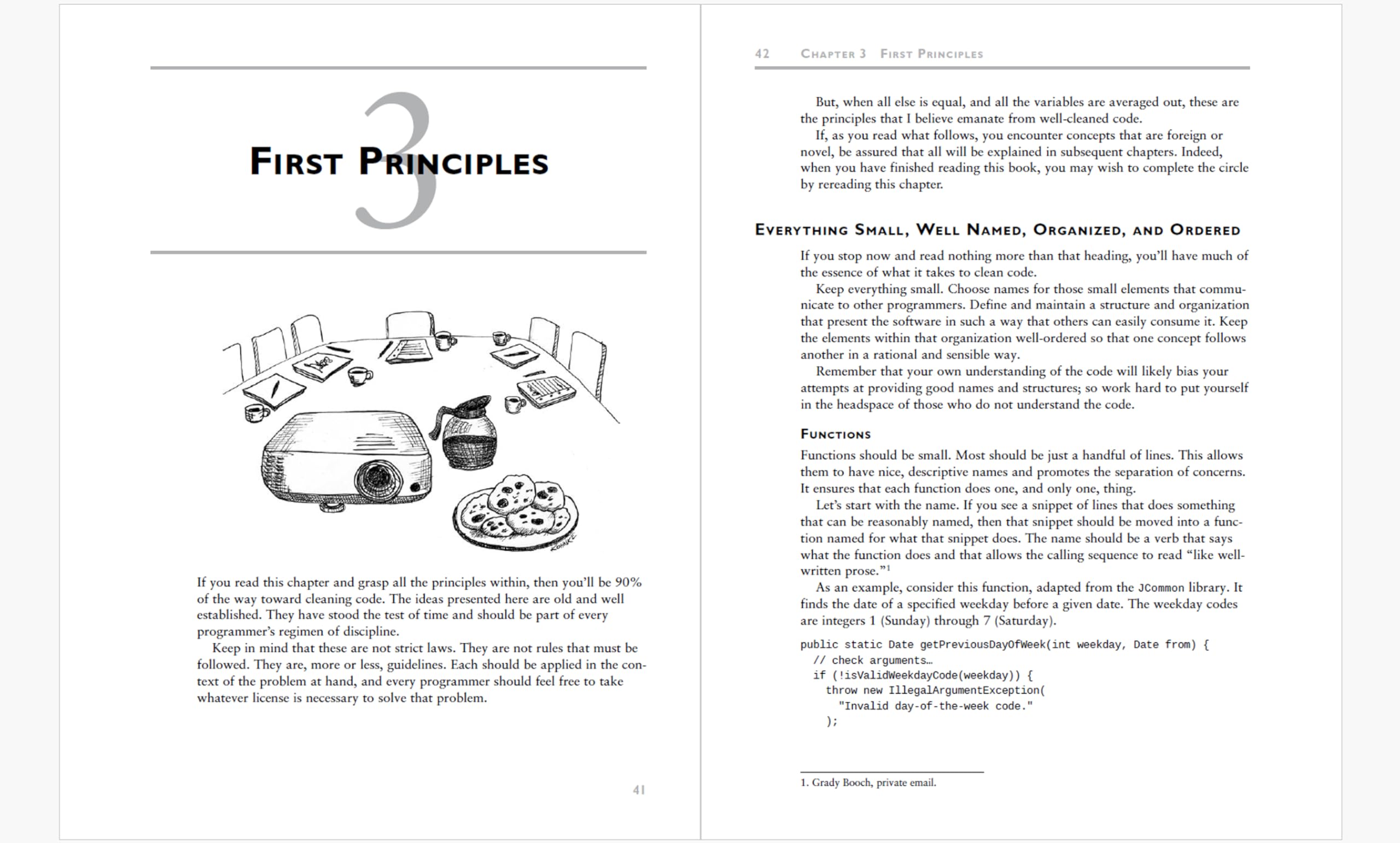 Clean Code: A Handbook of Agile Software Craftsmanship