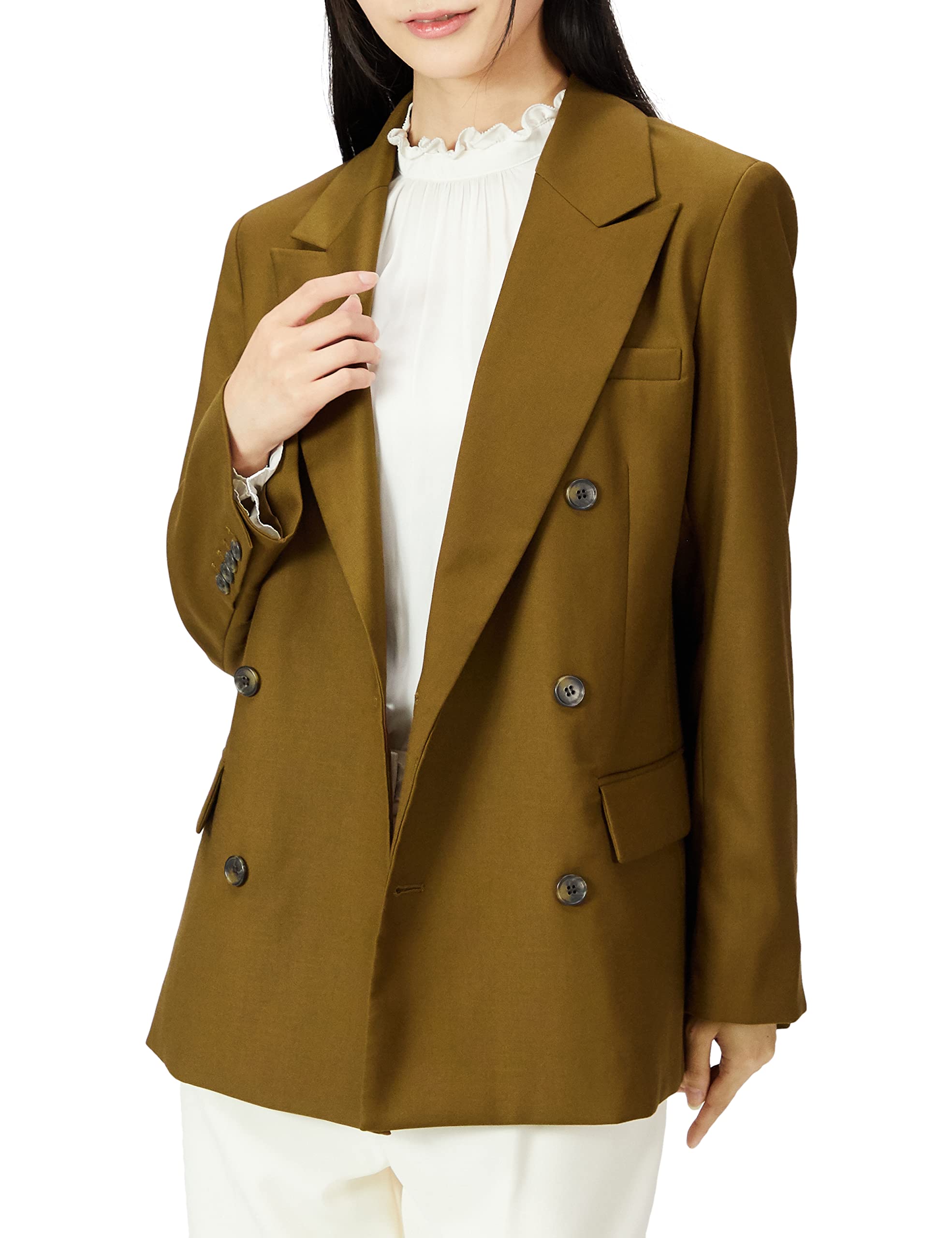 Amazon | [ミラオーウェン] ピークドラペルダブルスーツ