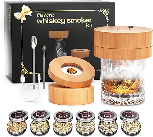 Kit de ahumador de whisky eléctrico