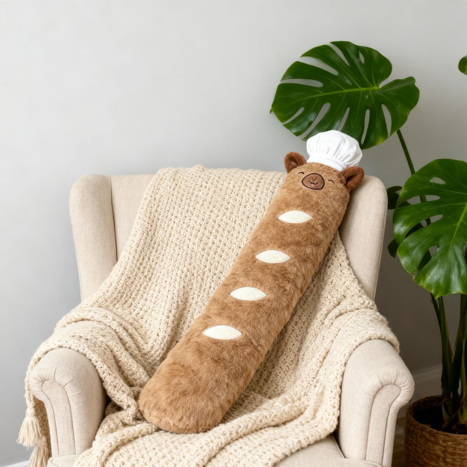 Heißwasserflasche Mit Bezug 3000 ml Winter Kälteschutz Langes Capybara
