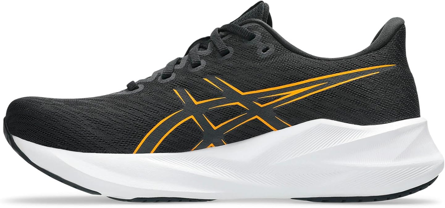 Asics Dynablast 5 High Performance Running Shoes Men, Black/White, 9.5 UK