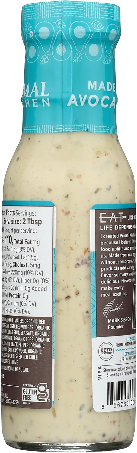 Drey Italian Salad Dring & Marinade made with Avocado