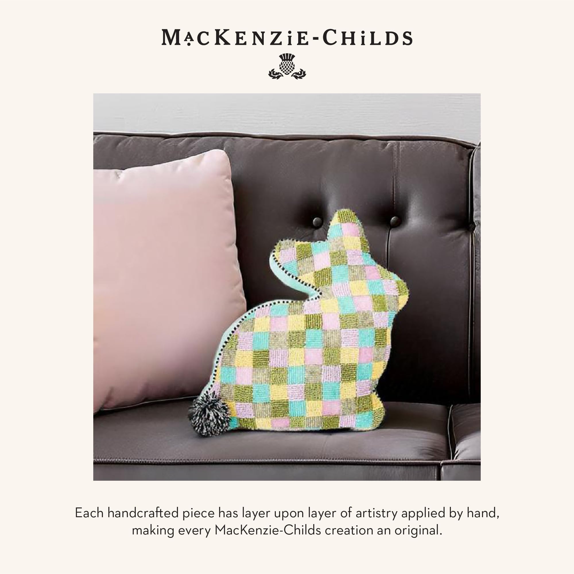 Amazon.com: MACKENZIE-CHILDS Throw Pillow, Decorative Pillow
