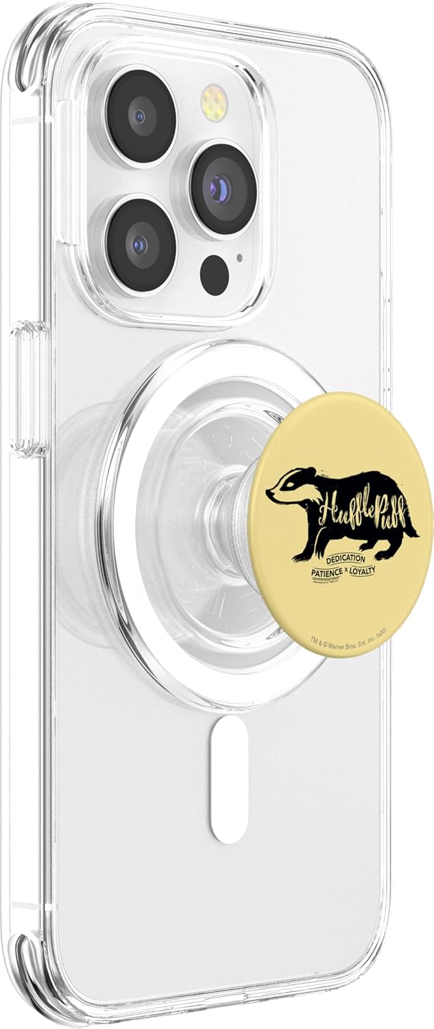 Harry Potter Hufflepuff Wordcraft PopSockets MagSafe PopGrip for iPhone