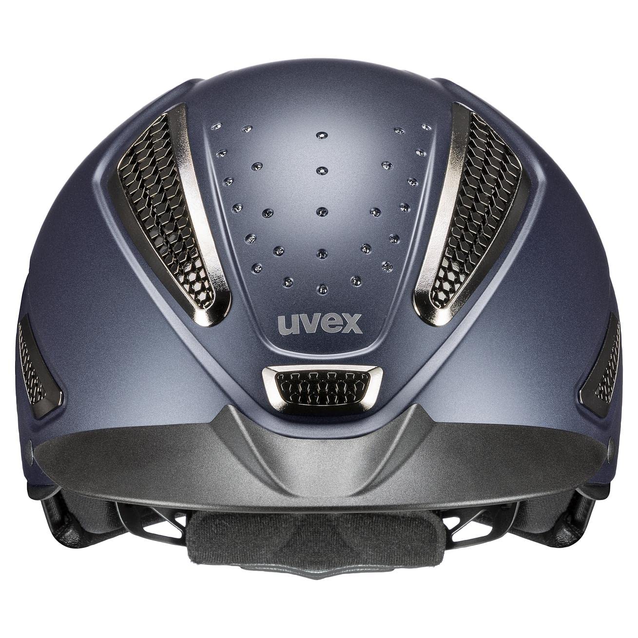 Protección Impacto Equitación Casco De Equitación Uvex PERFEXXION II Glamour – Ajuste 3D, Cierre Monomático, Ventilación Optimizada Casco Montar Ajustable