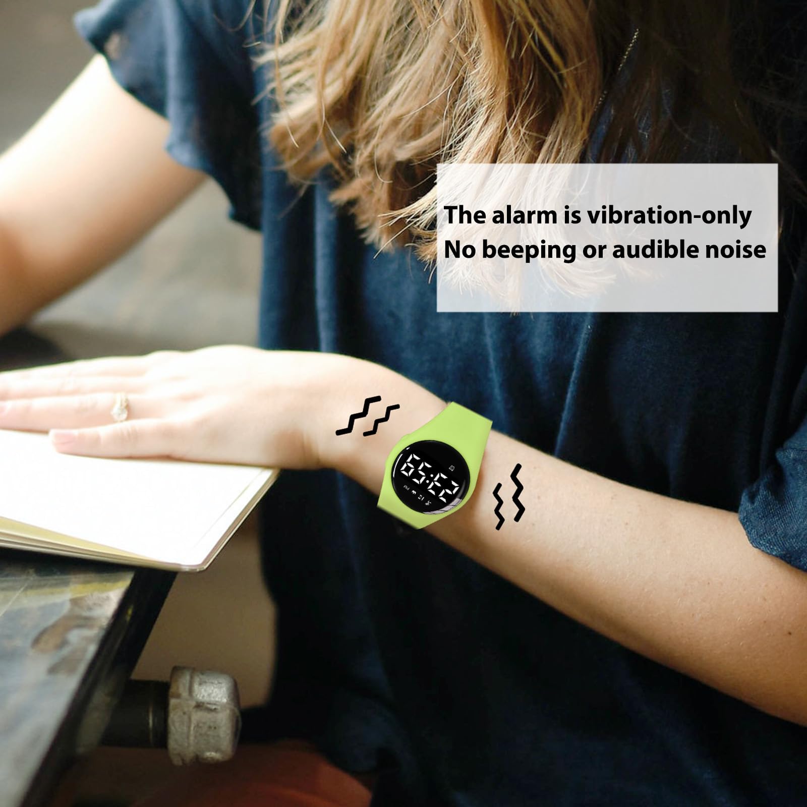 aswan watch Reloj Digital para niñas y niños con Podómetro,Distancia y Calorías sin APPs ni Móvil,cronómetro, Calendario, Despertador y luz-Reloj Infantil Deportivo con Correa de Silicona