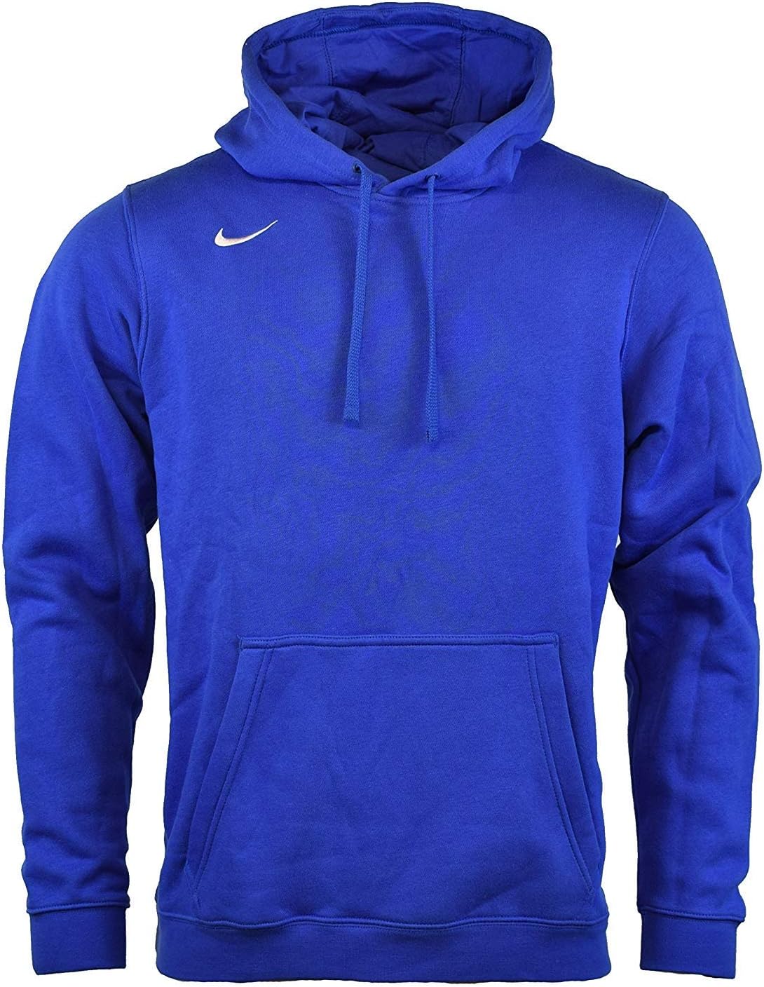 Nike mens Pullover Club Hoodie Large Royal