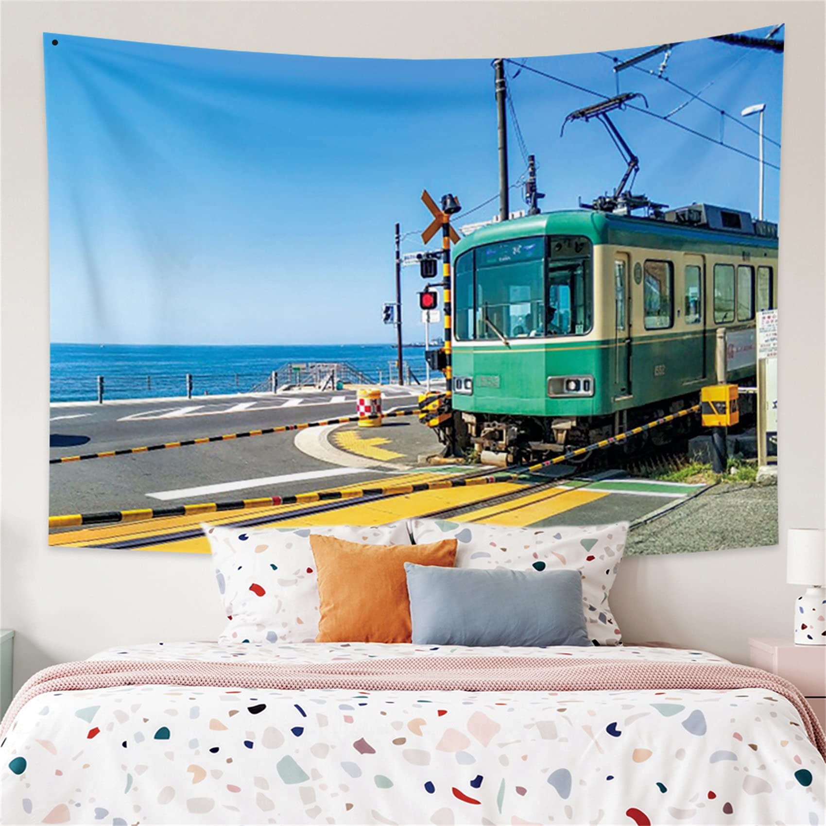 vintage tapestry 街 vintage tapestry 街 Amazon.com: Aidatain Japanese City Wall