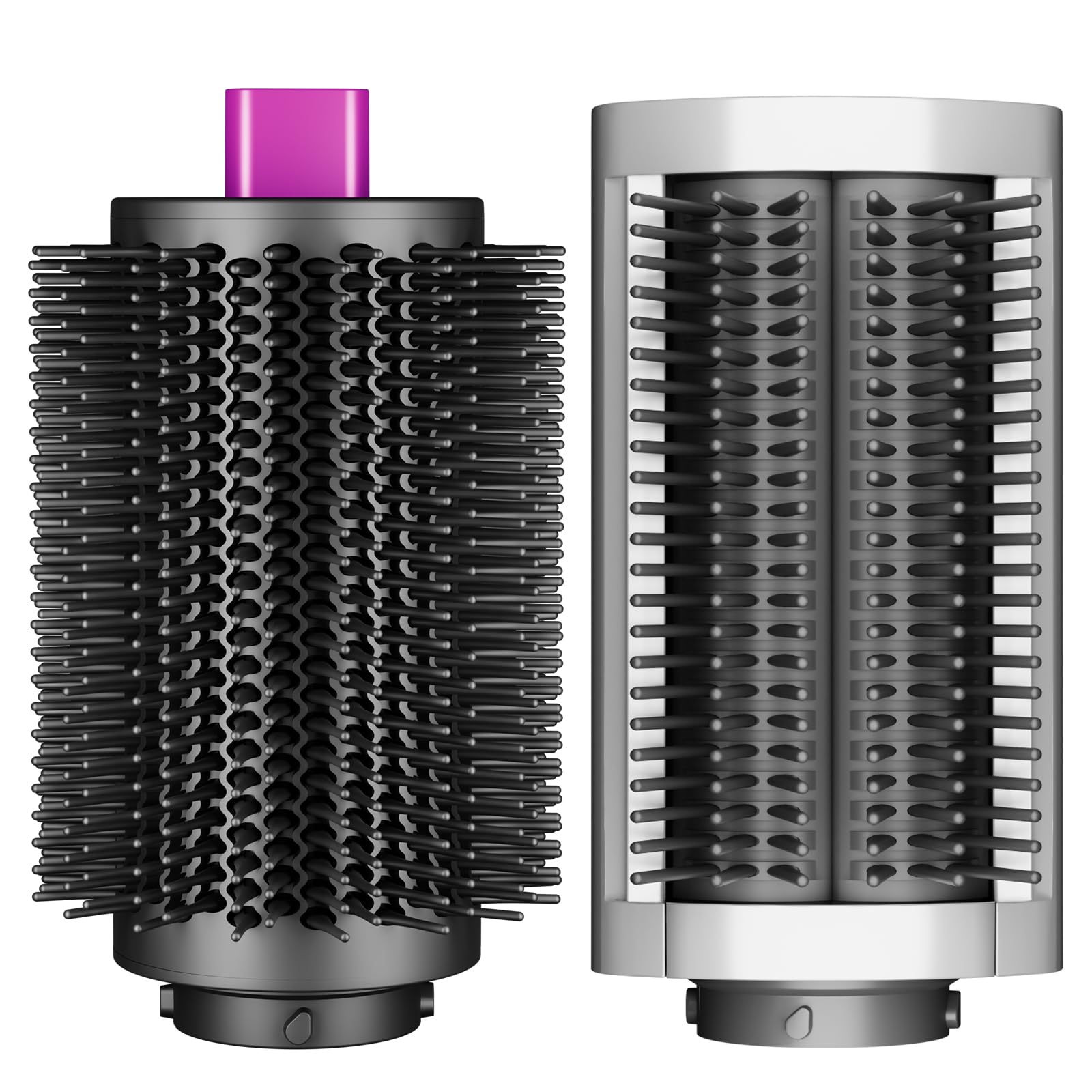 Upgraded Large Round Volumizing Brush and New Firm Smoothing Brush for Dyson Airwrap HS01 HS05 HS08