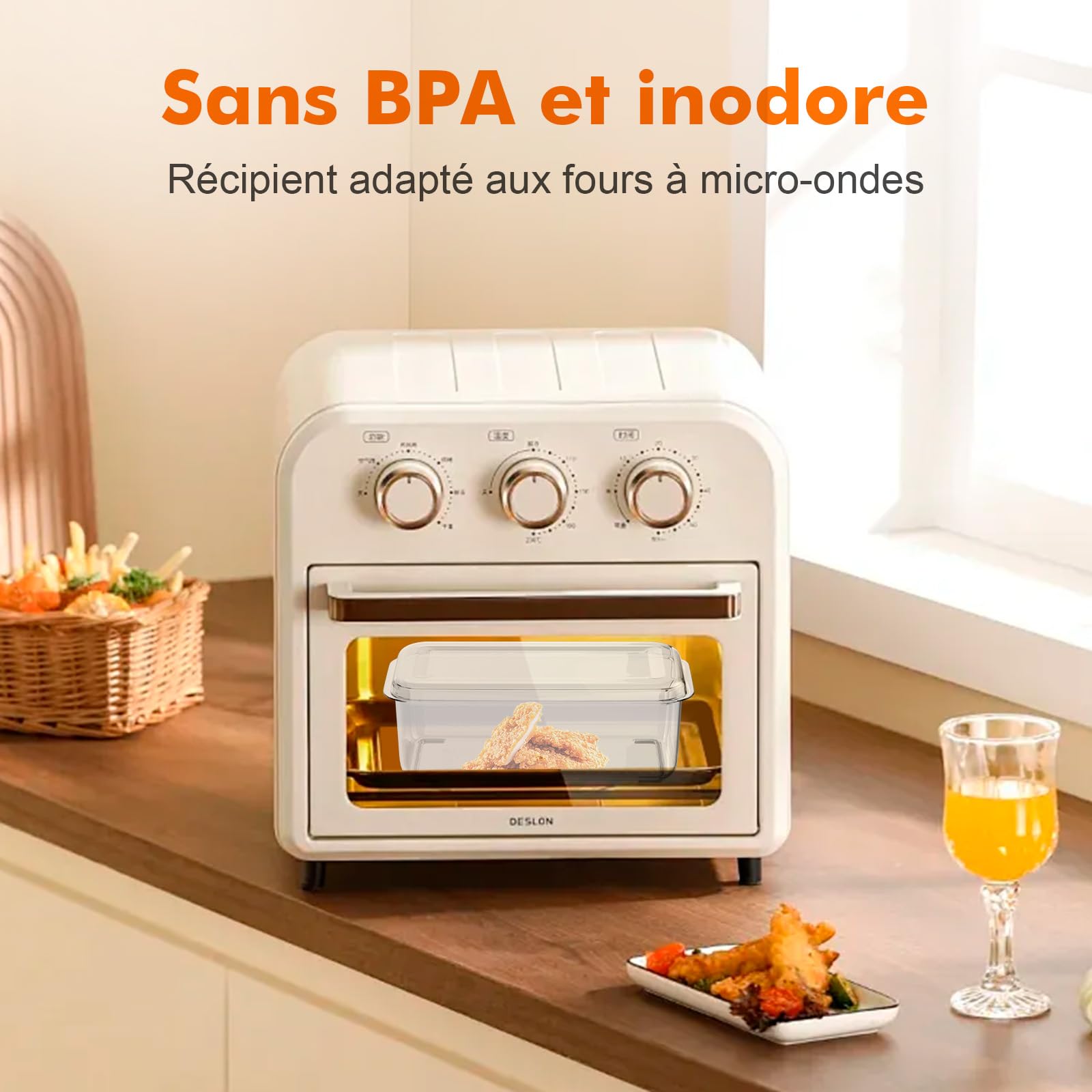 Ibergrif M524-7 Coupe-Légumes Multifonctions 8 en 1, Mandoline de Cuisine Professionnelle, Vegetable Chopper avec Bac Collecteur, Hachoir à Légumes Manuel pour Fruits, Légumes, Oignons, Fromage