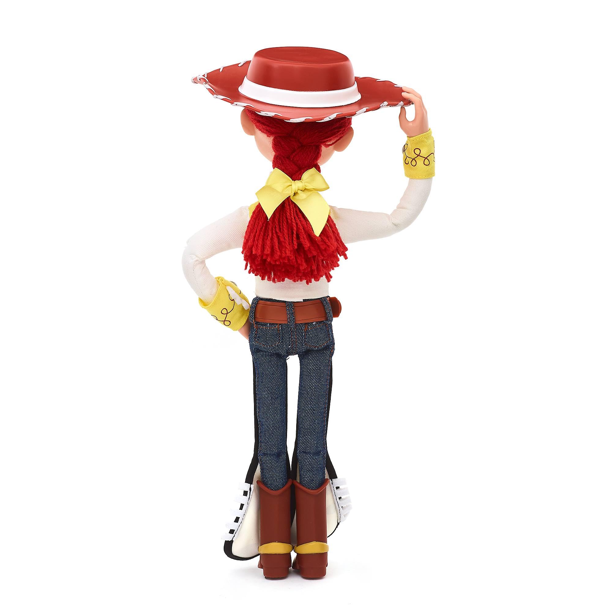 Disney Store Figurine Interactive Jessie Toy Story Pixar 36 cm Cowgirl Mécanisme Tirette 15 Répliques Anglais 3 Ans