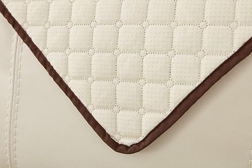 Miniatura 6 de Fundas para reposabrazos de sofá, fundas para reposabrazos de 1 a 3 plazas con bolsillo antideslizante, acolchadas, a prueba de agua, protector de