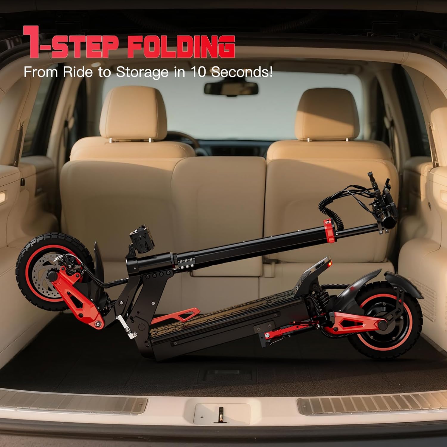Electric Scooter 900W to 1600W Motor 48V18ah Battery Folding Electric Scooter for Adults 11 Inch Tires Top Speed 30 to 34 MPH Long Range Up to 37 Miles Perfect for Commuting and Leisure